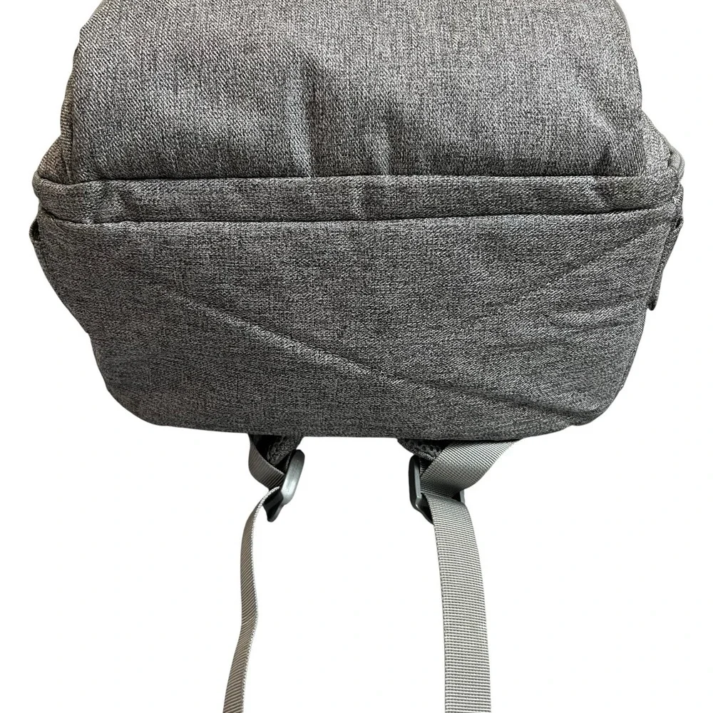 Ruvalino Baby Diaper Bag Backpack Gray Unisex Zip Compartments Multi-Pockets